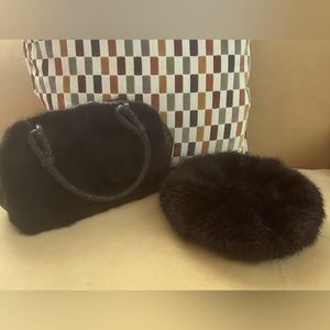 Sheared Mink Tam Hat